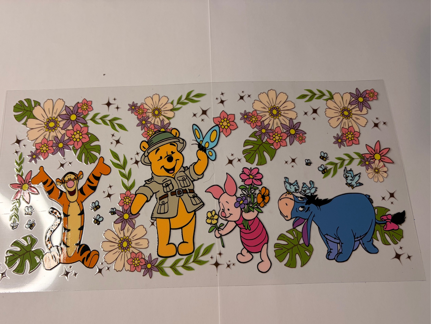 Yellow Bear & Flowers