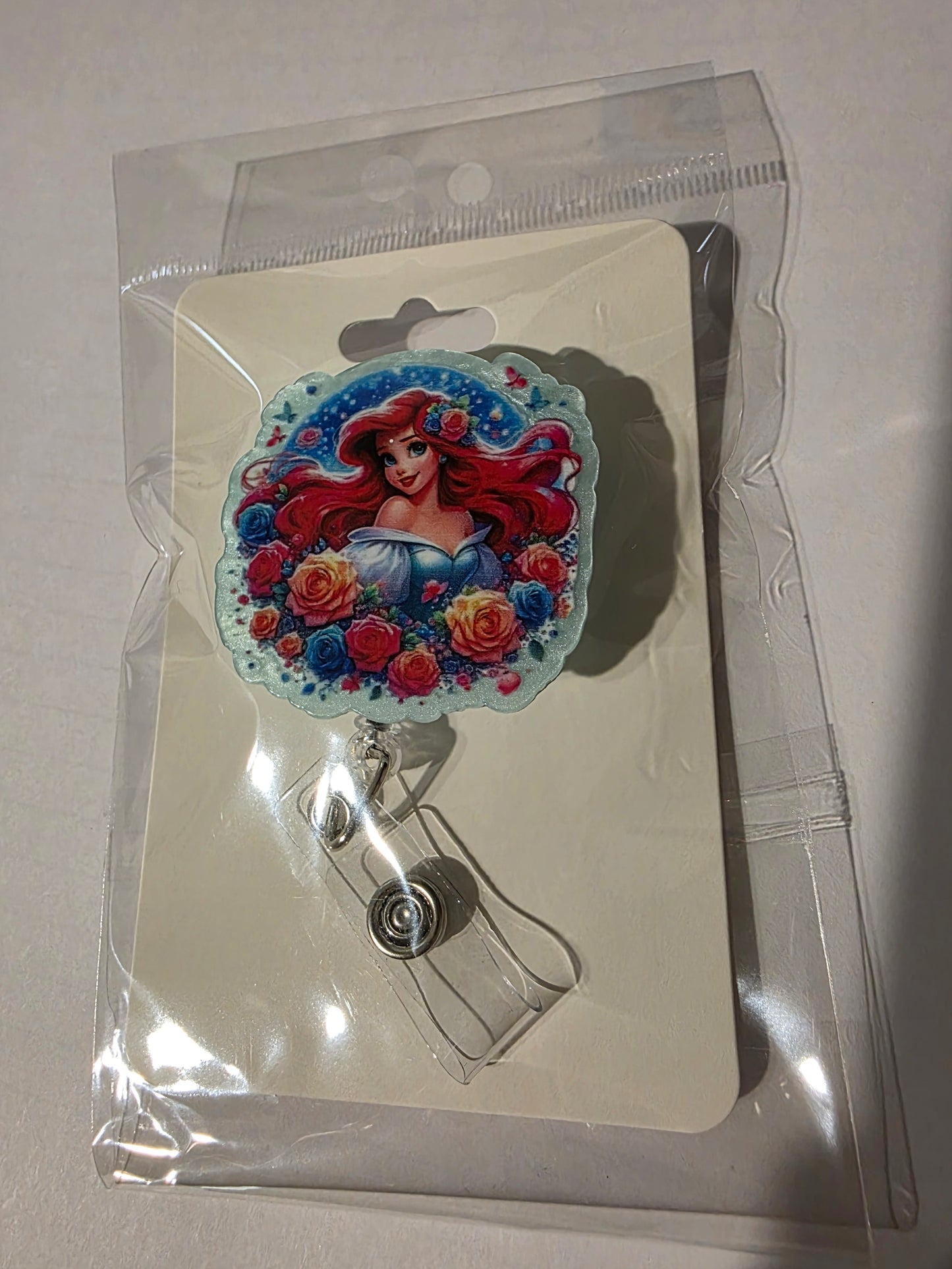 Mermaid Floating Badge Reel
