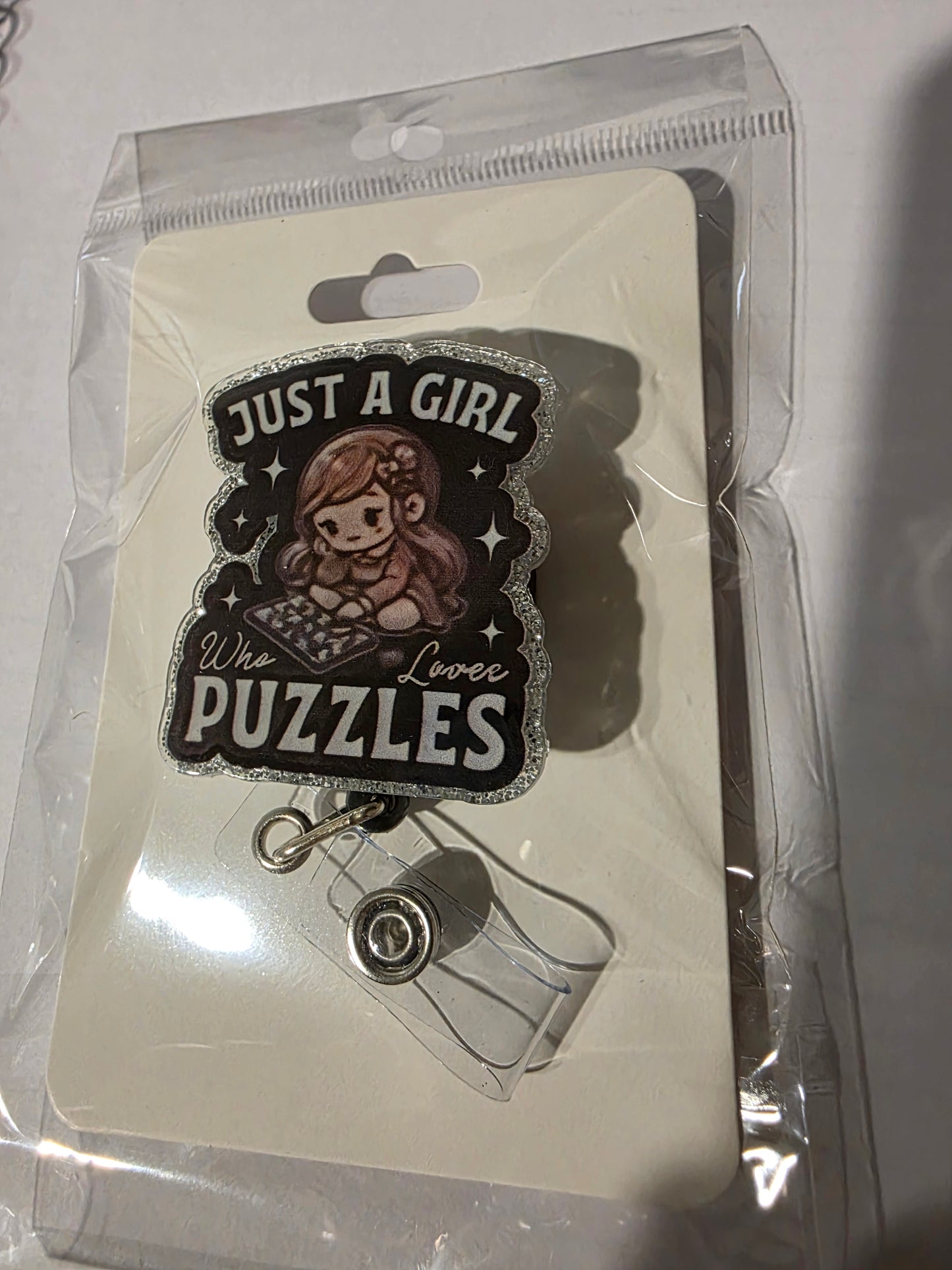 Loves Puzzles Badge Reel