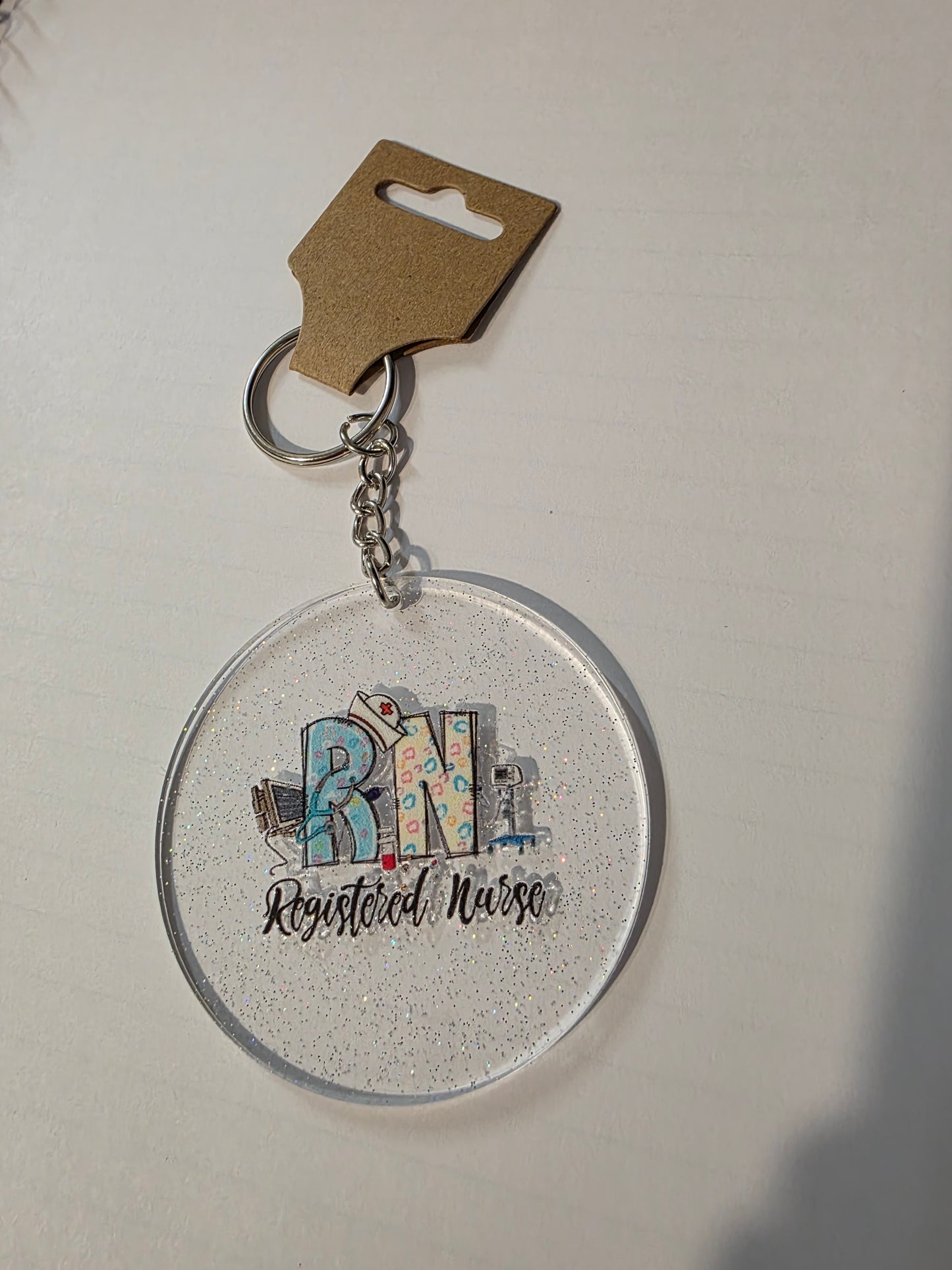 RN Round Keychain