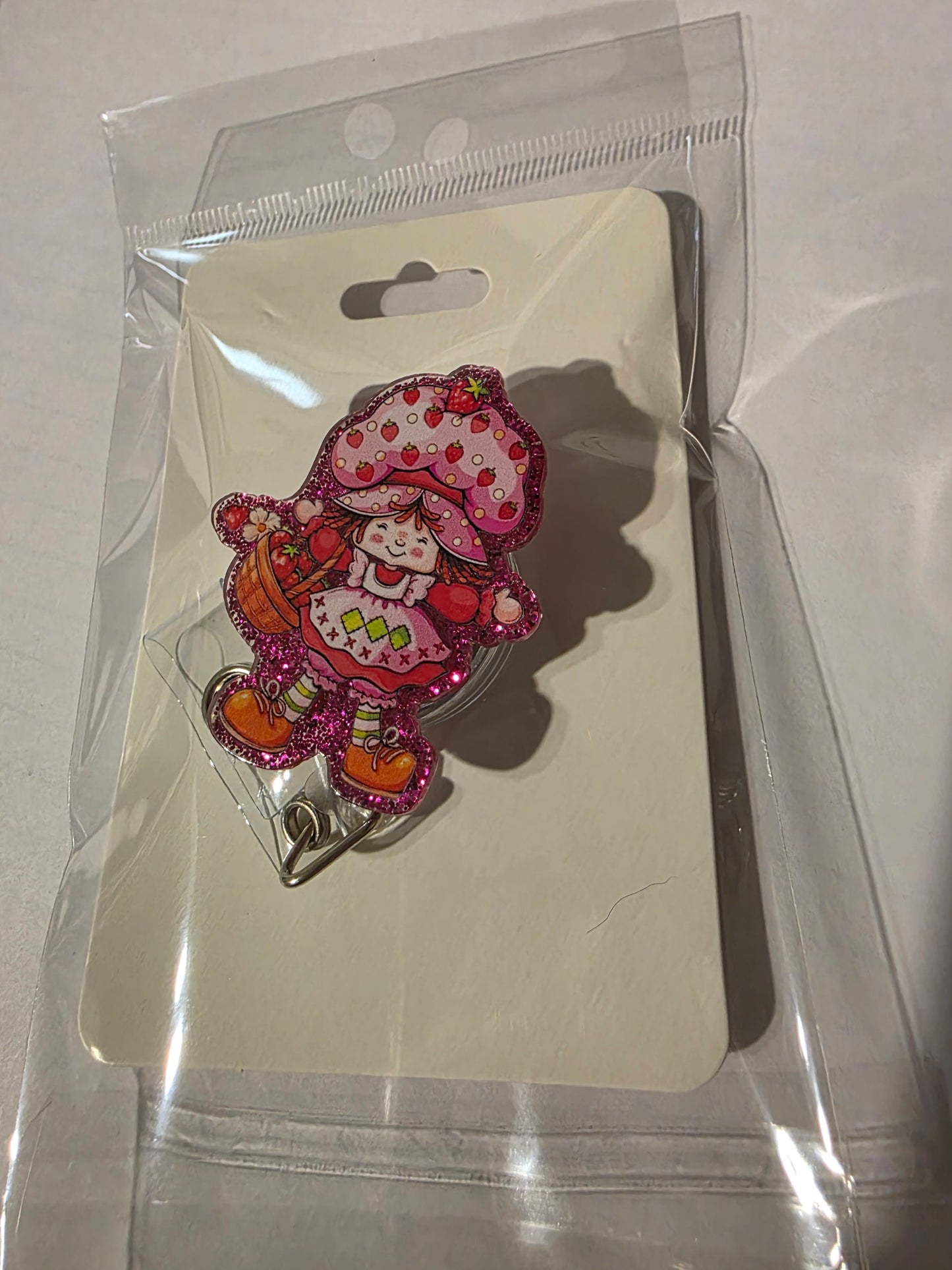 Strawberry Girl Badge Reel