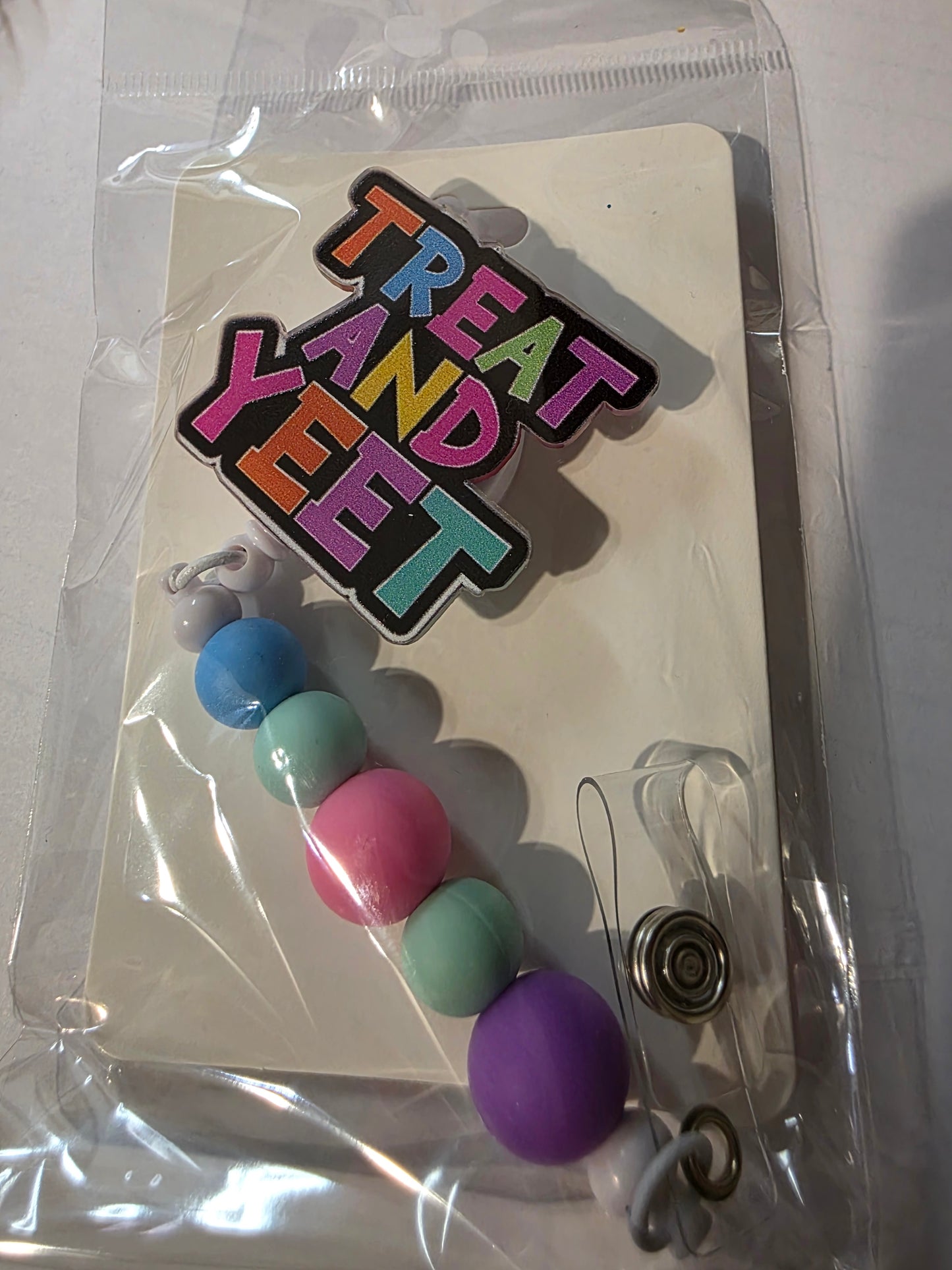 Treat and Yeet Badge Reel