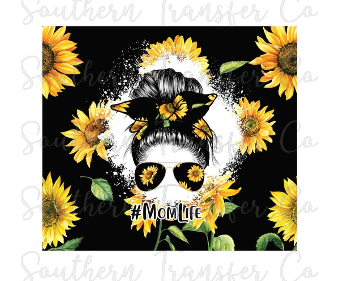 Mom Life Sunflower