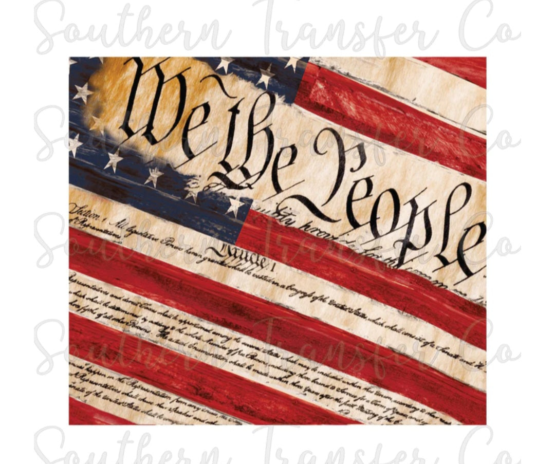 We The People Tumbler