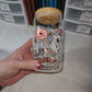 Reading Helps You Bloom Glass Tumbler
