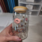 Reading is Dreaming Glass Tumbler