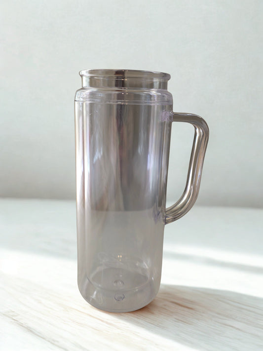 20 oz Handled Tumbler Clear