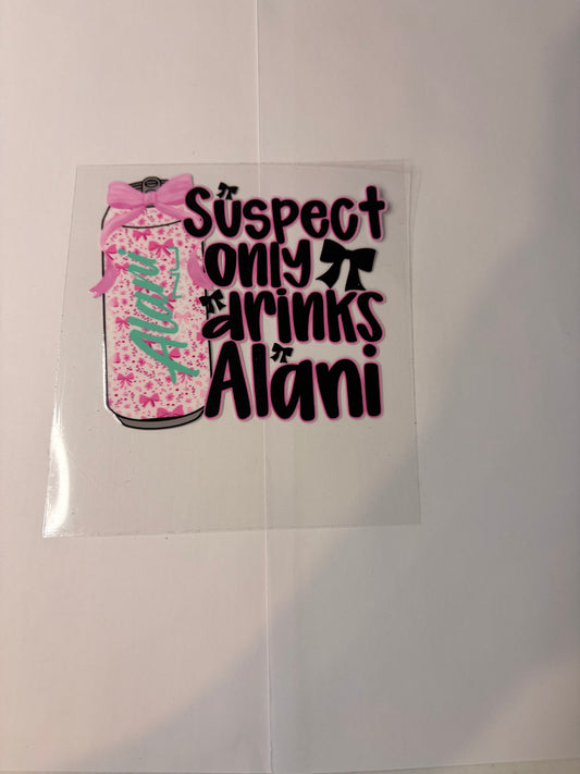 Suspect on drinks Lani
