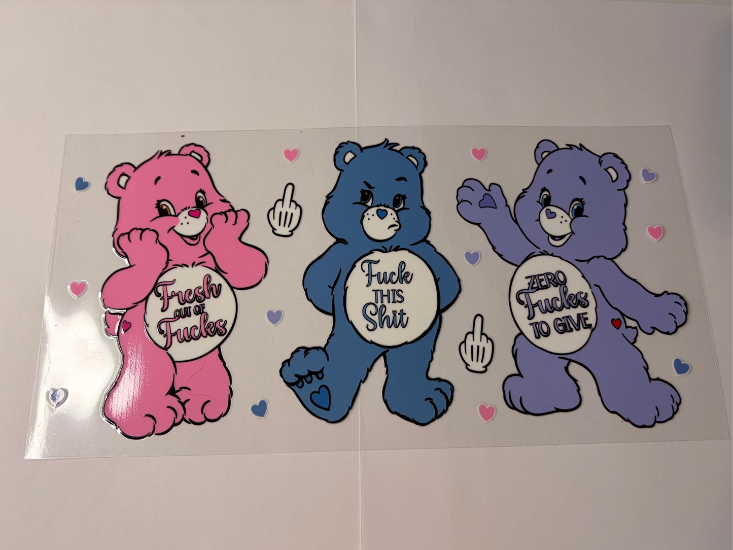 Bears with Sweary Sayings