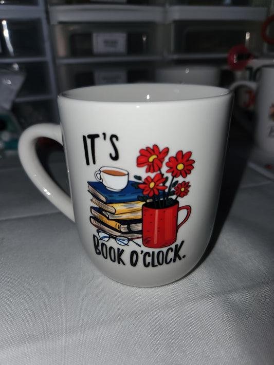 It's Book O Clock Coffee Mug