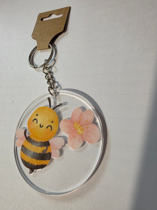 Bumblebee Keychain
