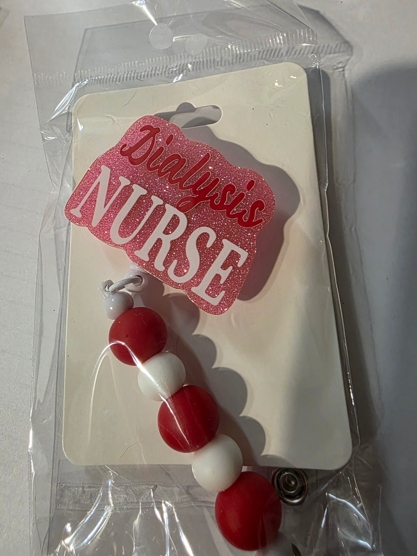 Dialysis Nurse Badge Reel