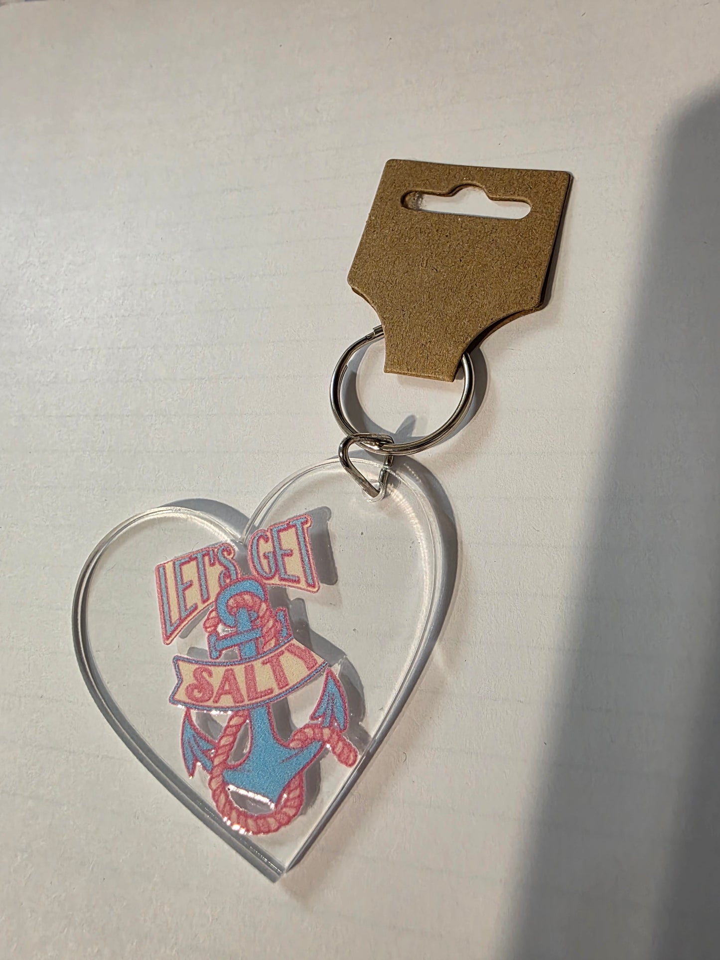 Lets Get Salty Keychain