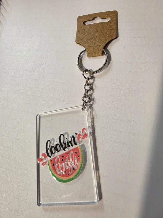 Lookin' Fresh Keychain