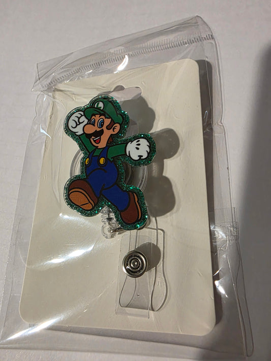 Luigi Badge Reel