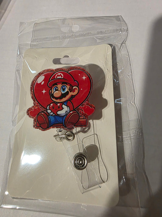 Mario Heart Badge Reel