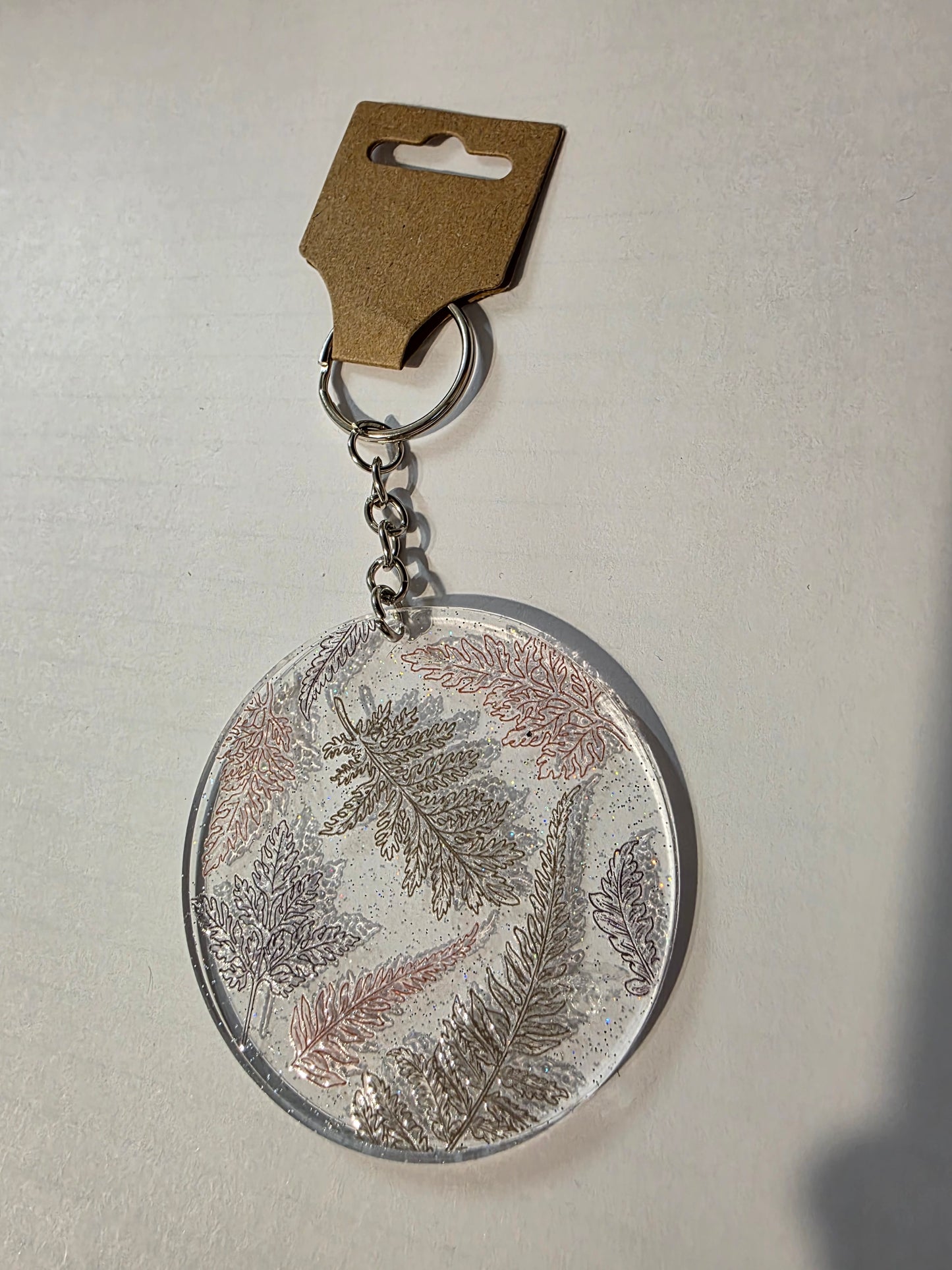 Vintage Leaves Keychain