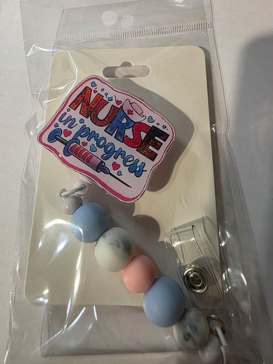 Nurse In Progress Badge Reel