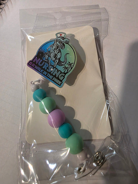 Jurassic Nurse Badge Reel