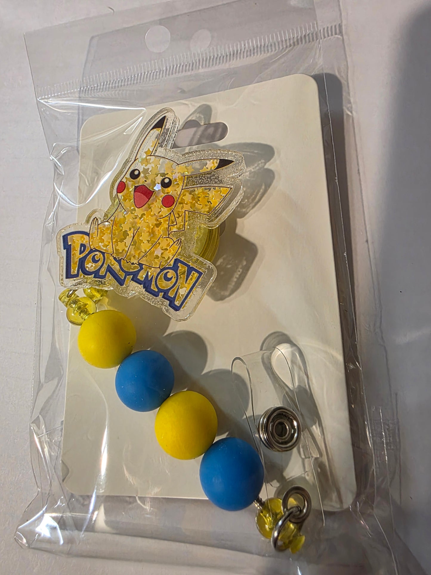 Pikachu Shaker Badge Reel