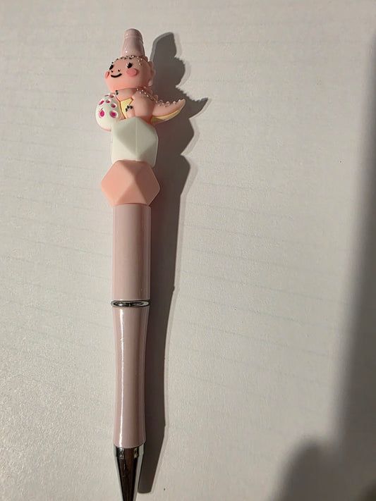 Pink Dino Pen