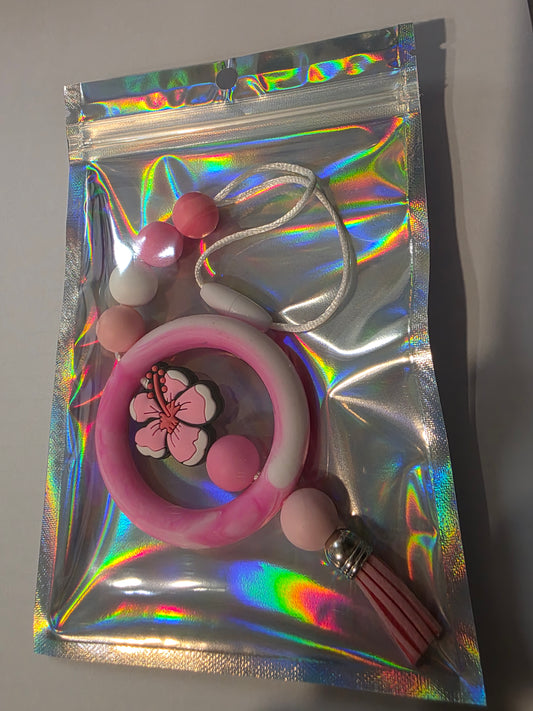 Hawaiian Flower Car Charm