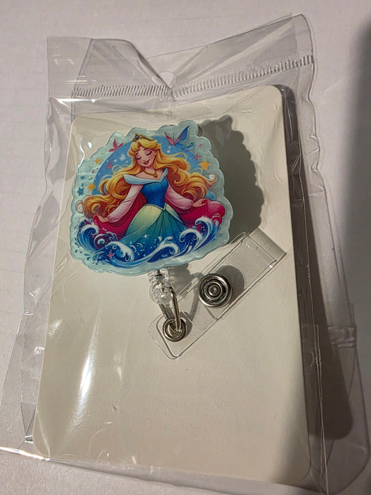Sleeping Princess Badge Reel