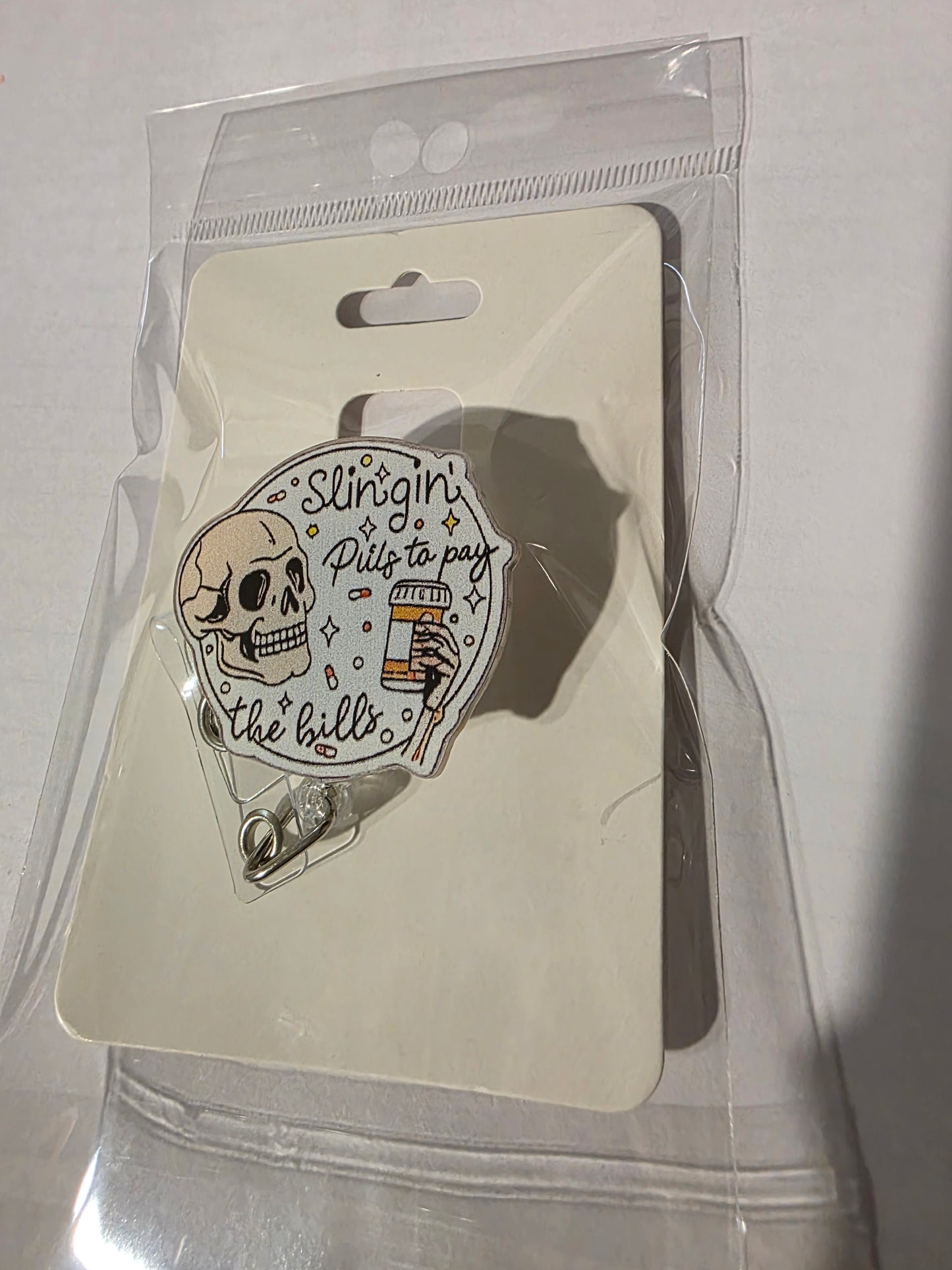 Slingin' Pills Badge Reel