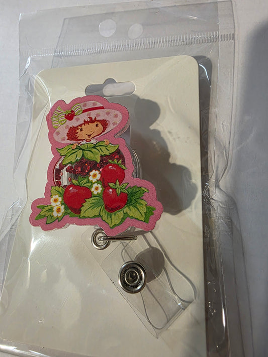 Strawberry Badge Reel