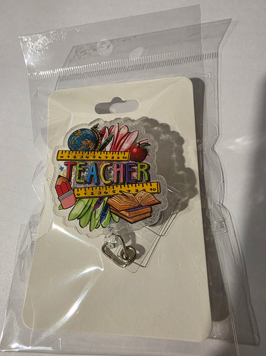 Teacher Badge Reel