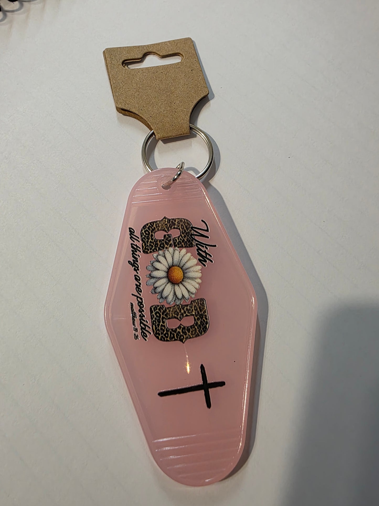 With God Keychain