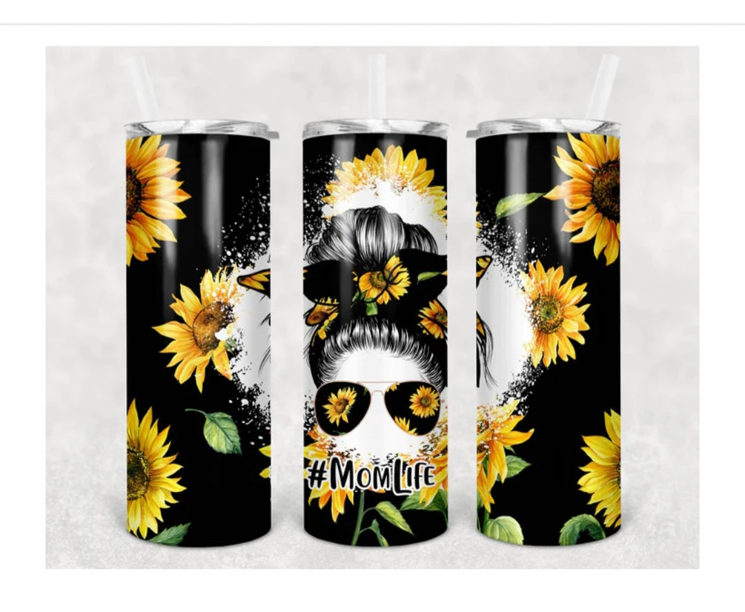 Mom Life Sunflower
